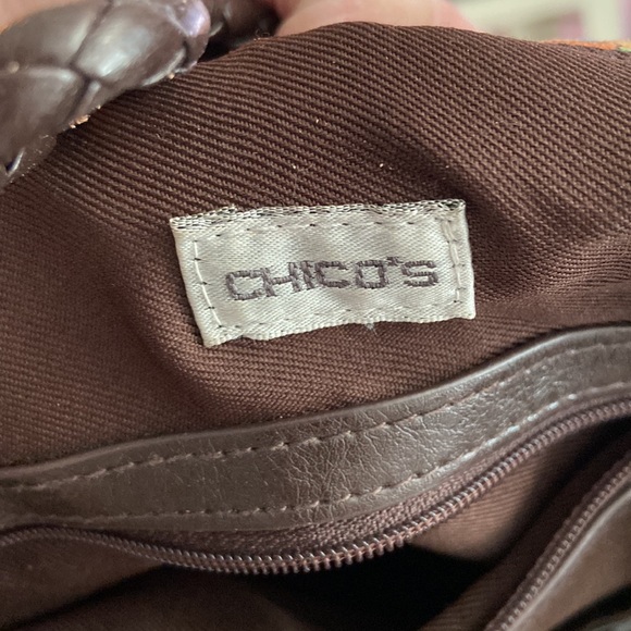 Chico’s Canvas lg. Hobo Bag - Picture 4 of 6